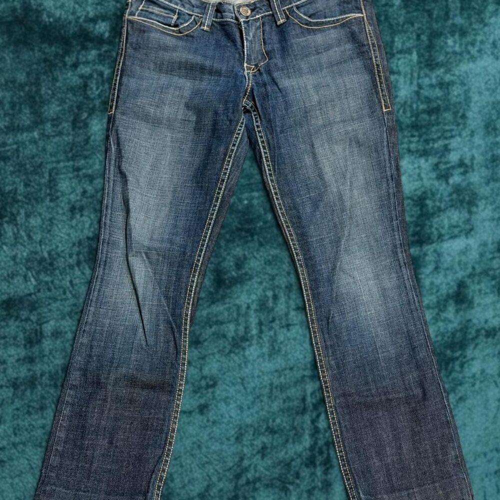 William-rast Women's Blue and Navy Jeans